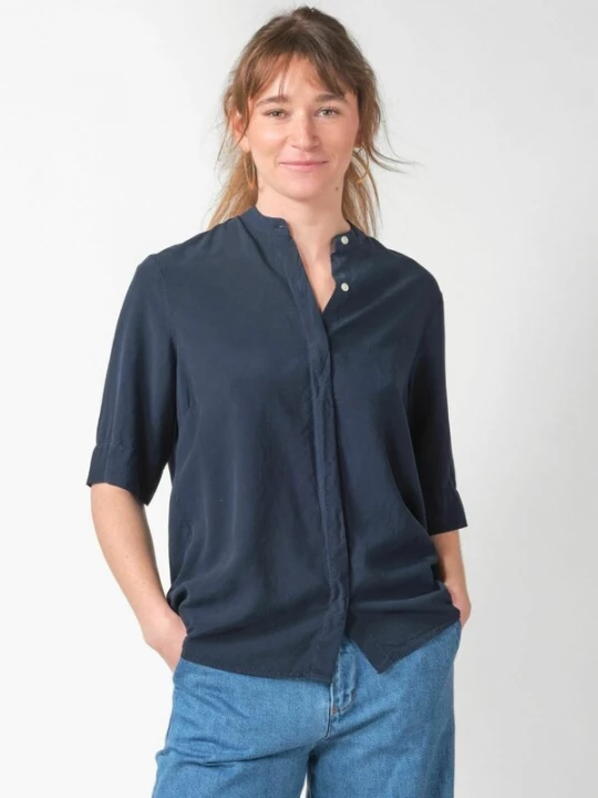 Foto van product Klitmøller Collective Shirt ' Solrun ' navy
