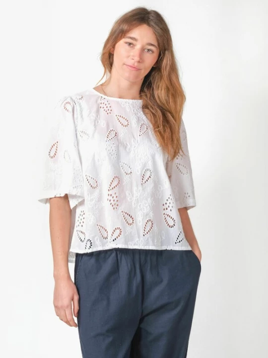 Foto van product Klitmøller Collective Top ' Jenna ' wit