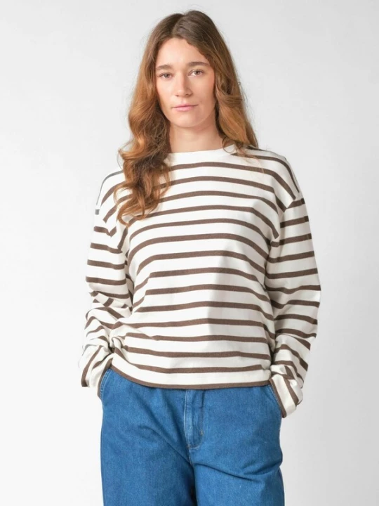 Foto van product Klitmøller Collective Top ' Kelly ' taupe
