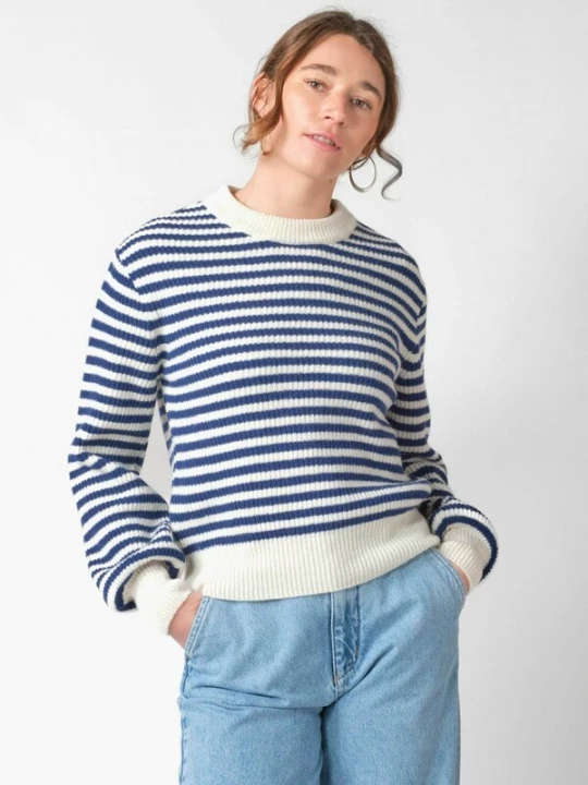 Foto van product Klitmøller Collective Trui ' Gunilla ' hemelsblauw