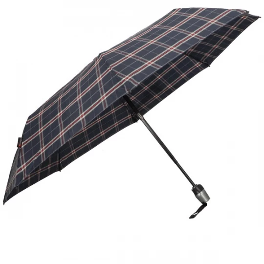 Foto van product KNIRPS Paraplu 'T.200 Duomatic' beige / navy / grijs / bordeaux
