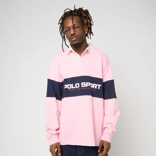 Foto van product Knit-Rugby-Pullover Polo Ralph Lauren lichtroze