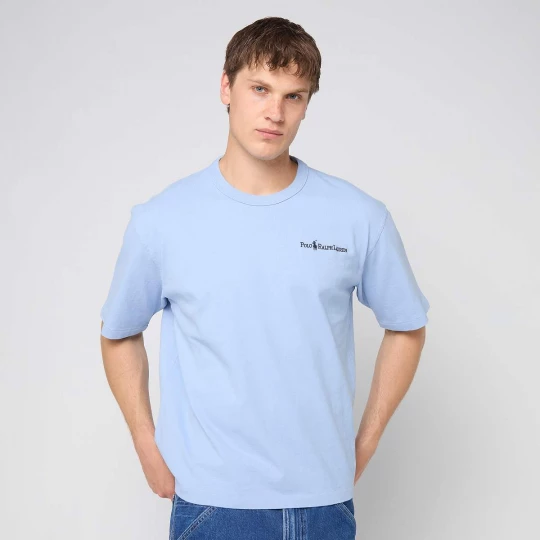 Foto van product Knit T-Shirt Polo Ralph Lauren blauw