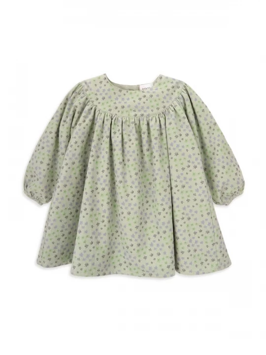 Foto van product KNOT Jurk donkergrijs / groen / lavendel