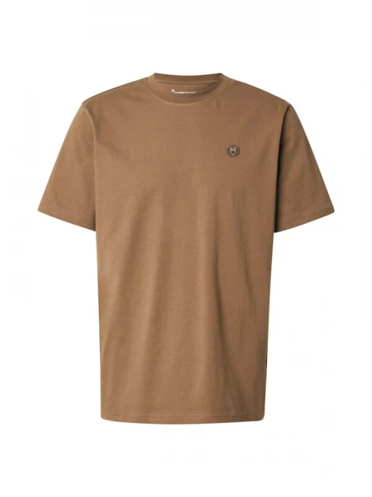 Foto van product KnowledgeCotton Apparel Shirt 'ALDER' bruin