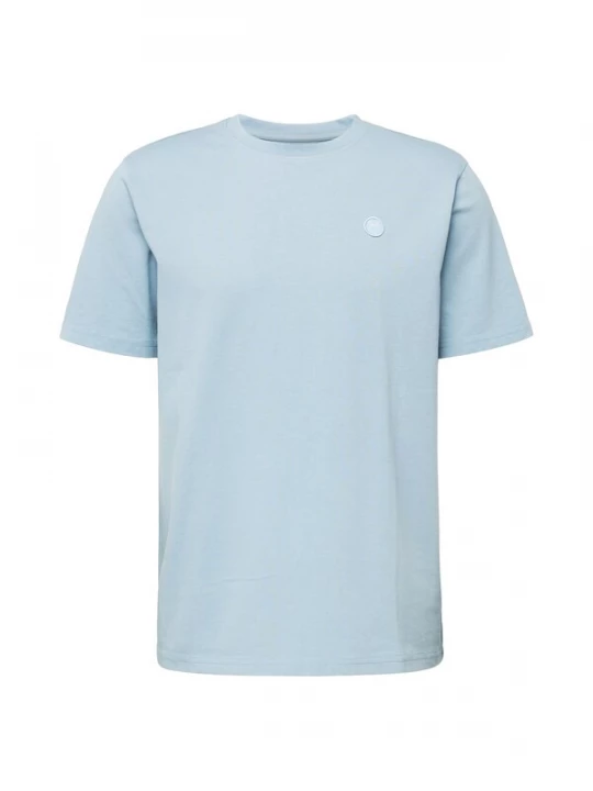 Foto van product KnowledgeCotton Apparel Shirt 'Alder' lichtblauw