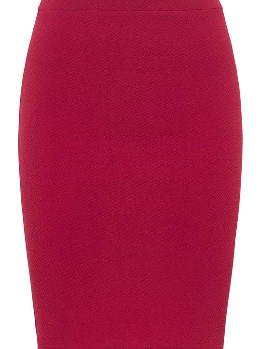 Foto van product Kokerrok Faina rood