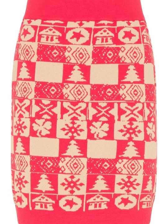 Foto van product Kokerrok Faina rood