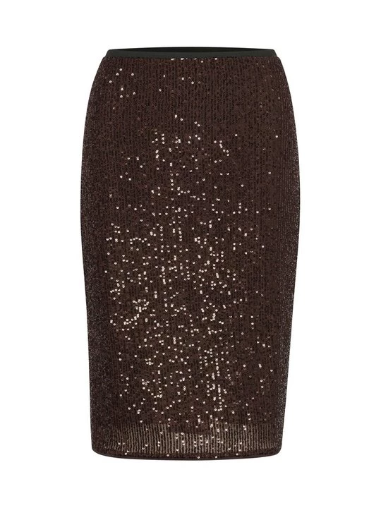 Foto van product Kokerrok InWear bruin