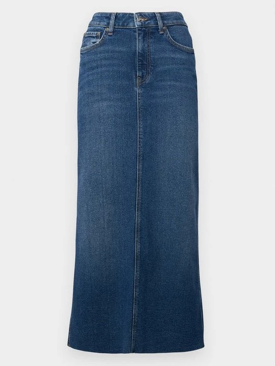 Foto van product Kokerrok Only donkerblauw denim