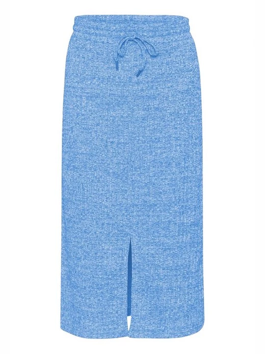 Foto van product Kokerrok Saint Tropez blauw gemêleerd