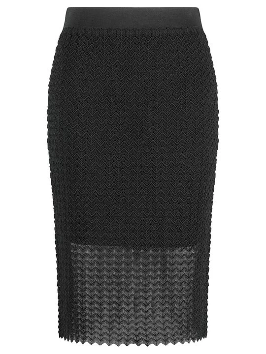 Foto van product Kokerrok Samoon zwart