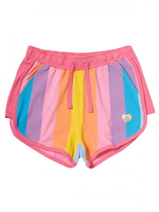 Foto van product KOROSHI Broek gemengde kleuren / pink