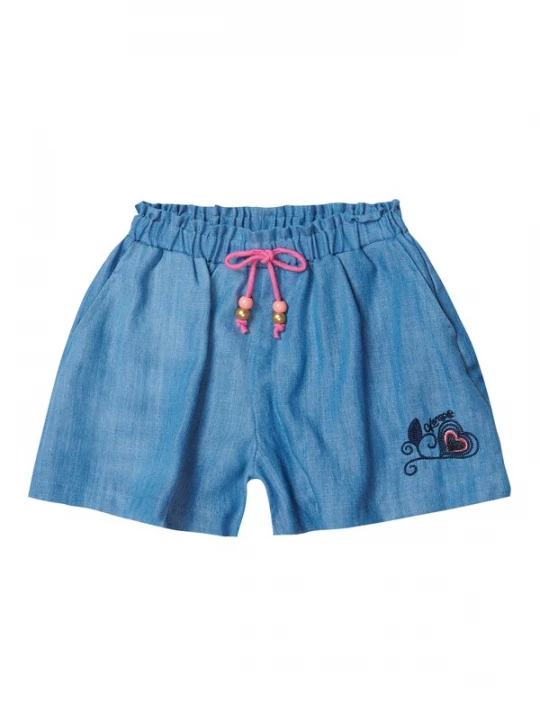 Foto van product KOROSHI Broek navy / royal blue / koningsblauw / pink