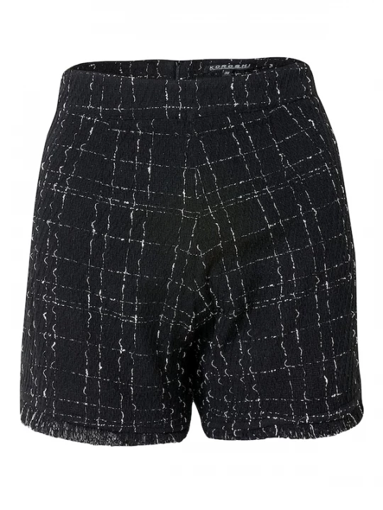 Foto van product KOROSHI Broek zwart / wit