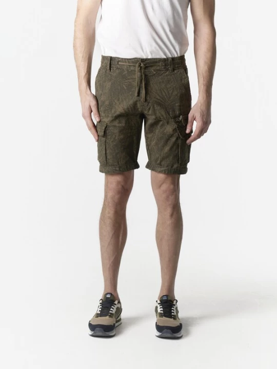 Foto van product KOROSHI Cargobroek kaki / olijfgroen