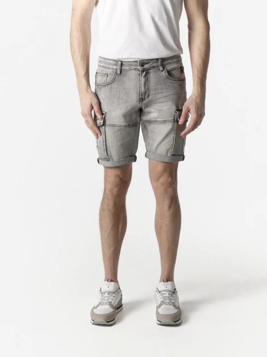 Foto van product KOROSHI Cargojeans black denim