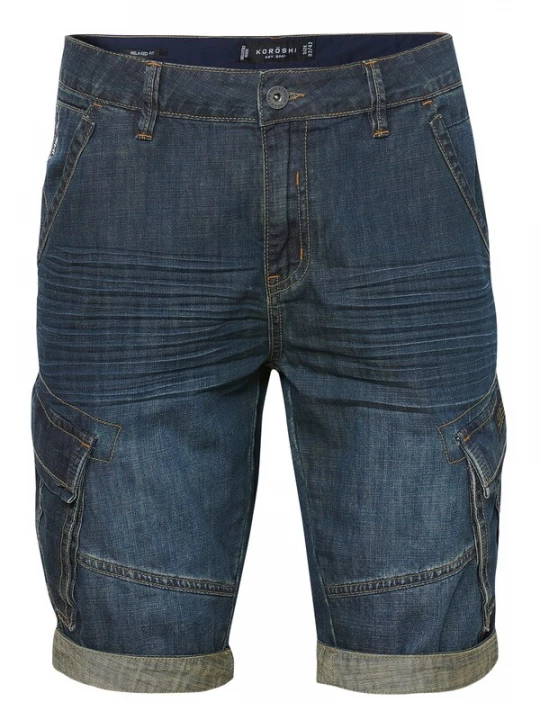 Foto van product KOROSHI Cargojeans donkerblauw