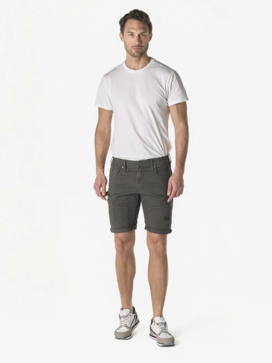 Foto van product KOROSHI Cargojeans donkergrijs