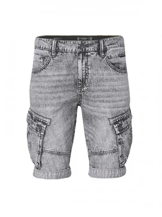 Foto van product KOROSHI Cargojeans grey denim