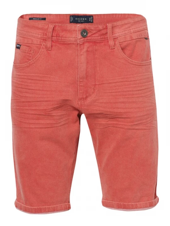 Foto van product KOROSHI Jeans 'Bermuda' grenadine