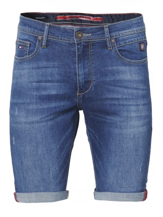 Foto van product KOROSHI Jeans blauw / bruin