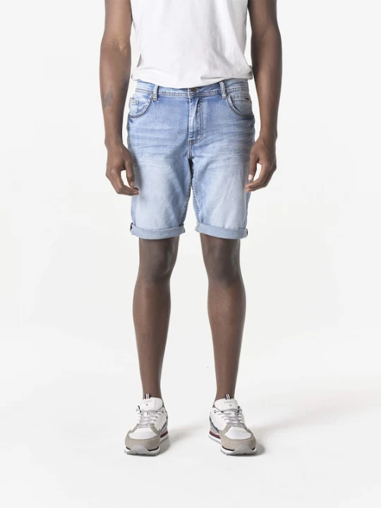 Foto van product KOROSHI Jeans blauw denim