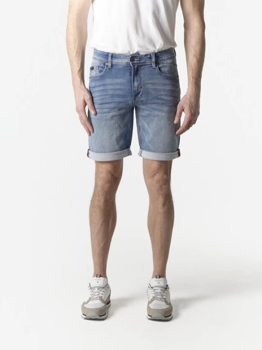 Foto van product KOROSHI Jeans blauw denim