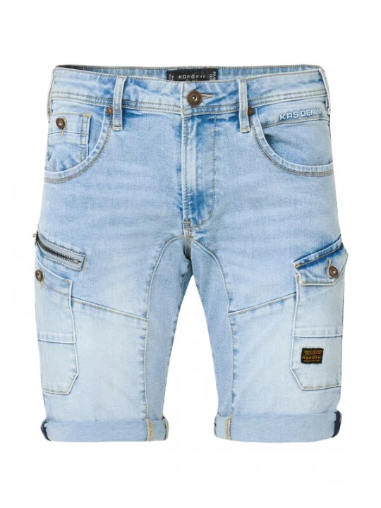Foto van product KOROSHI Jeans blauw denim