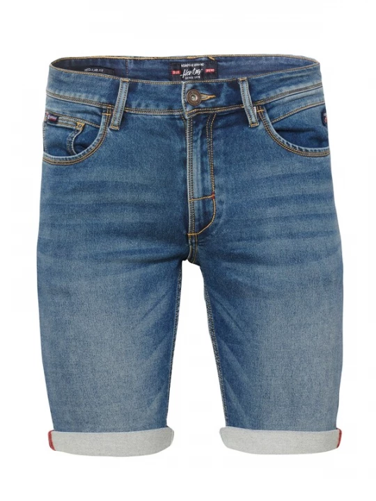 Foto van product KOROSHI Jeans blauw denim