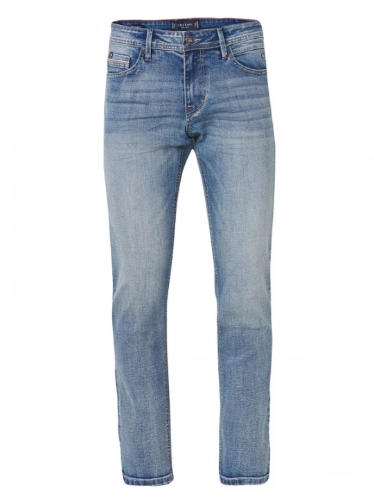 Foto van product KOROSHI Jeans blauw denim
