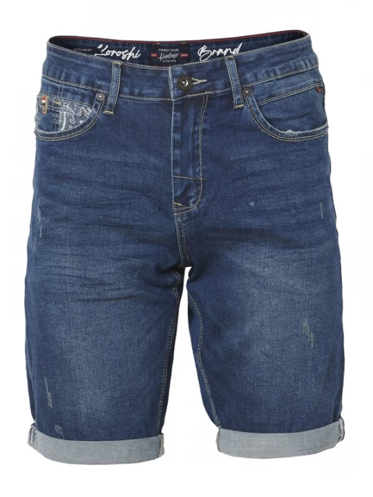 Foto van product KOROSHI Jeans blauw denim