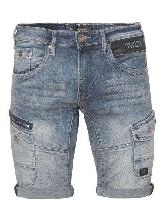 Foto van product KOROSHI Jeans blauw denim