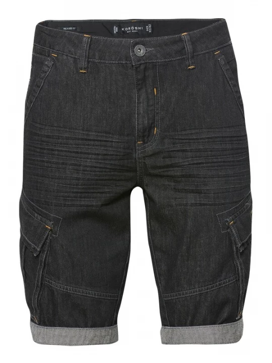 Foto van product KOROSHI Jeans 'Cowboy' zwart