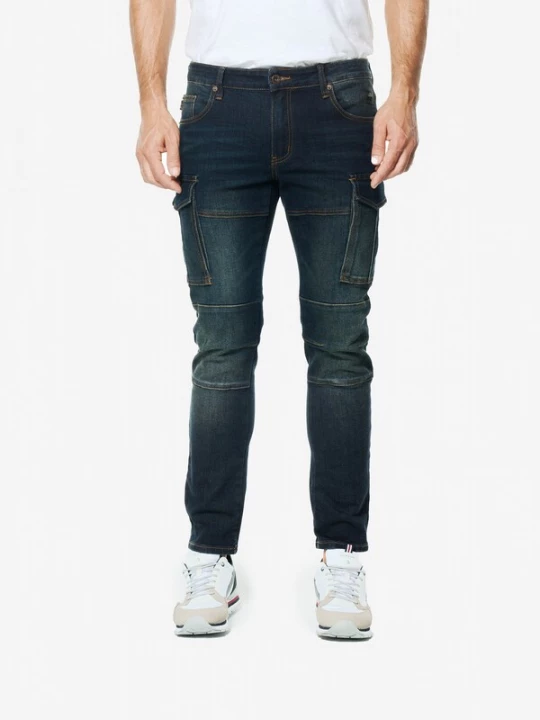 Foto van product KOROSHI Jeans donkerblauw