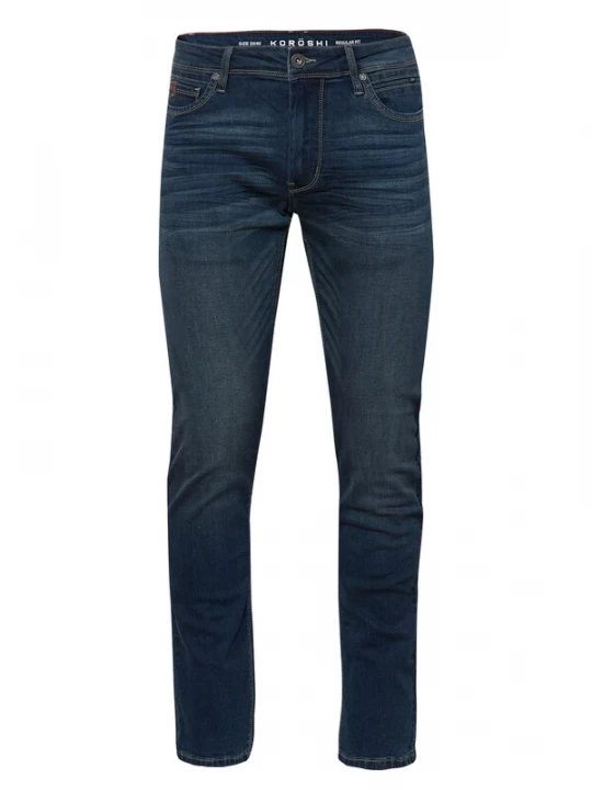 Foto van product KOROSHI Jeans donkerblauw