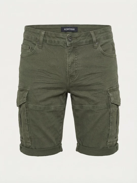 Foto van product KOROSHI Jeans donkergroen