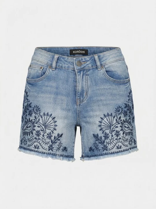 Foto van product KOROSHI Jeans navy / blauw denim