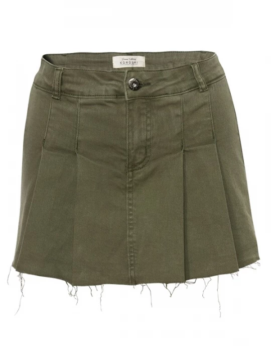Foto van product KOROSHI Jeans olijfgroen