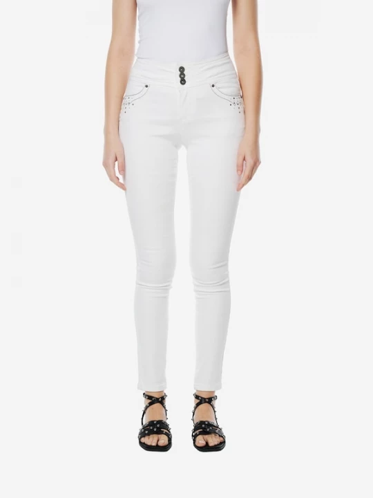 Foto van product KOROSHI Jeans wit