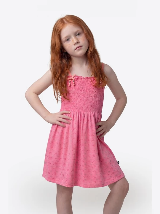 Foto van product KOROSHI Jurk fuchsia / magenta