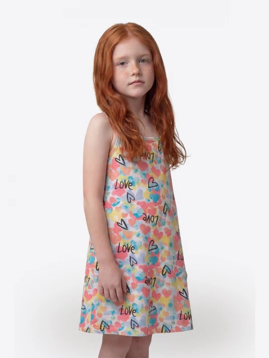 Foto van product KOROSHI Jurk gemengde kleuren