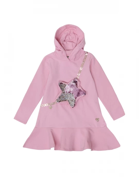 Foto van product KOROSHI Jurk rosa