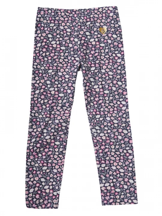 Foto van product KOROSHI Leggings blauw / rosa / wit