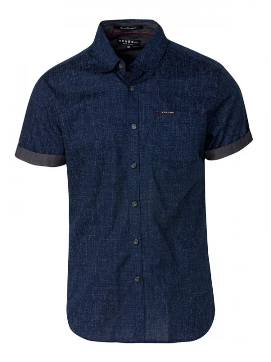 Foto van product KOROSHI Overhemd navy