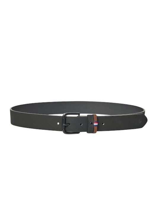 Foto van product KOROSHI Riem blauw / cognac / zwart