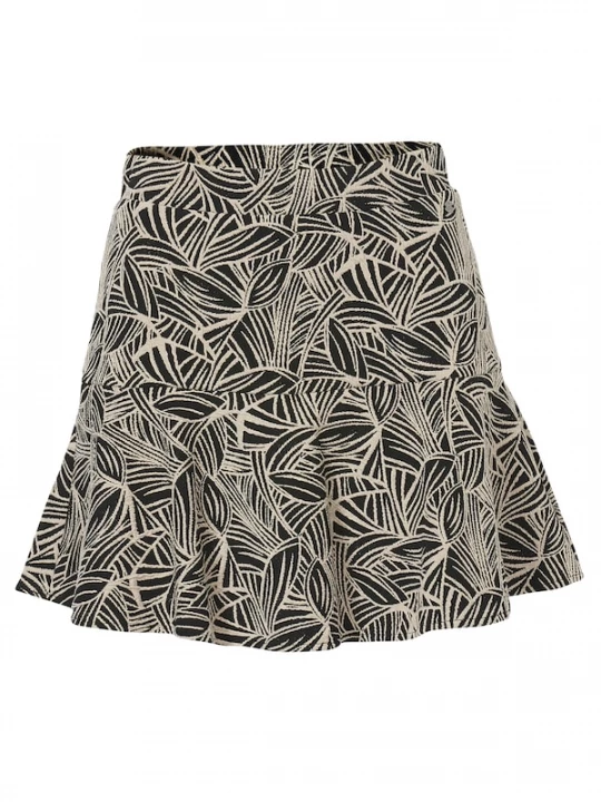 Foto van product KOROSHI Rok beige / zwart
