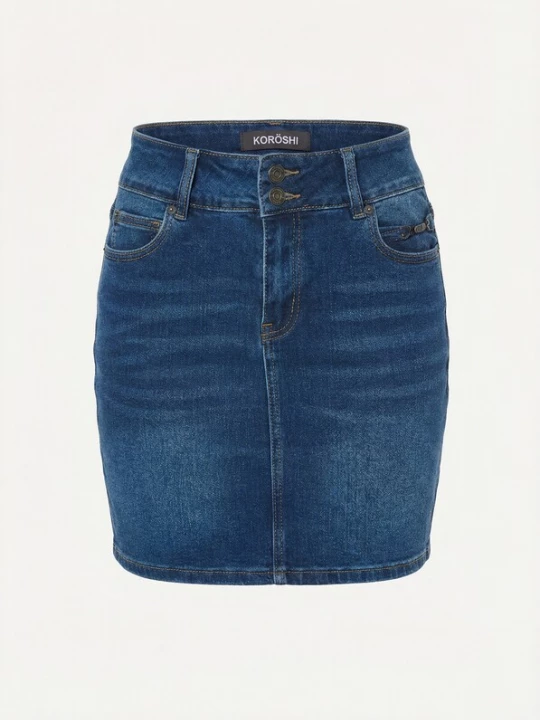 Foto van product KOROSHI Rok blauw