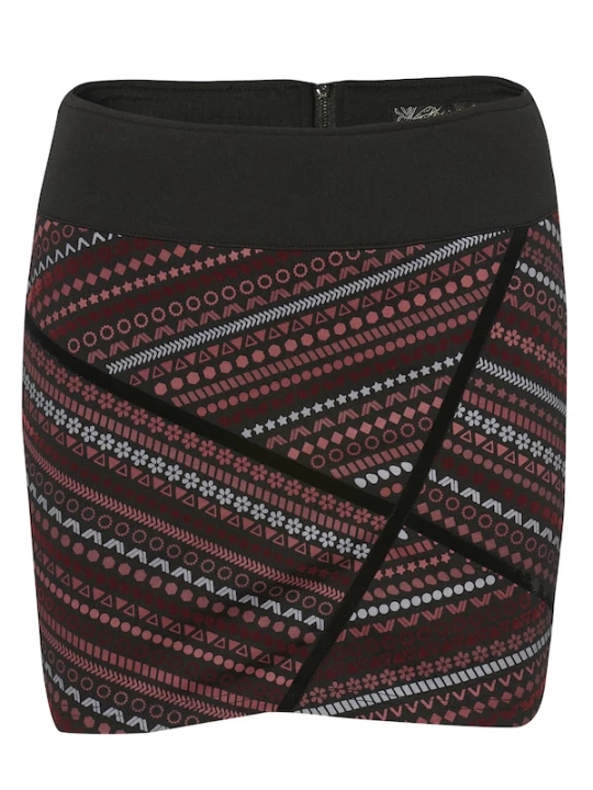 Foto van product KOROSHI Rok rood / zwart