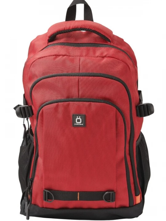 Foto van product KOROSHI Rugzak rood / zwart